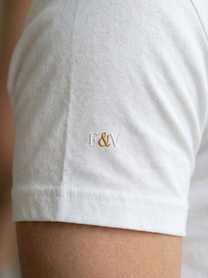 Camiseta de Autor corte regular: El estándar esencial - Bordado de ancla