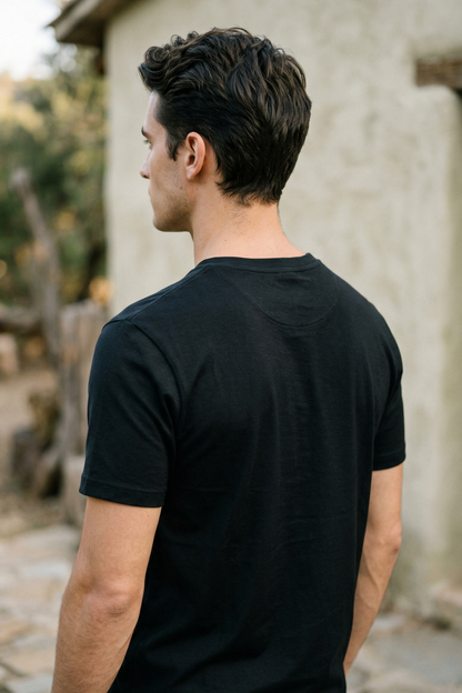 Camiseta de Autor corte regular: El estándar esencial - Bordado de ancla