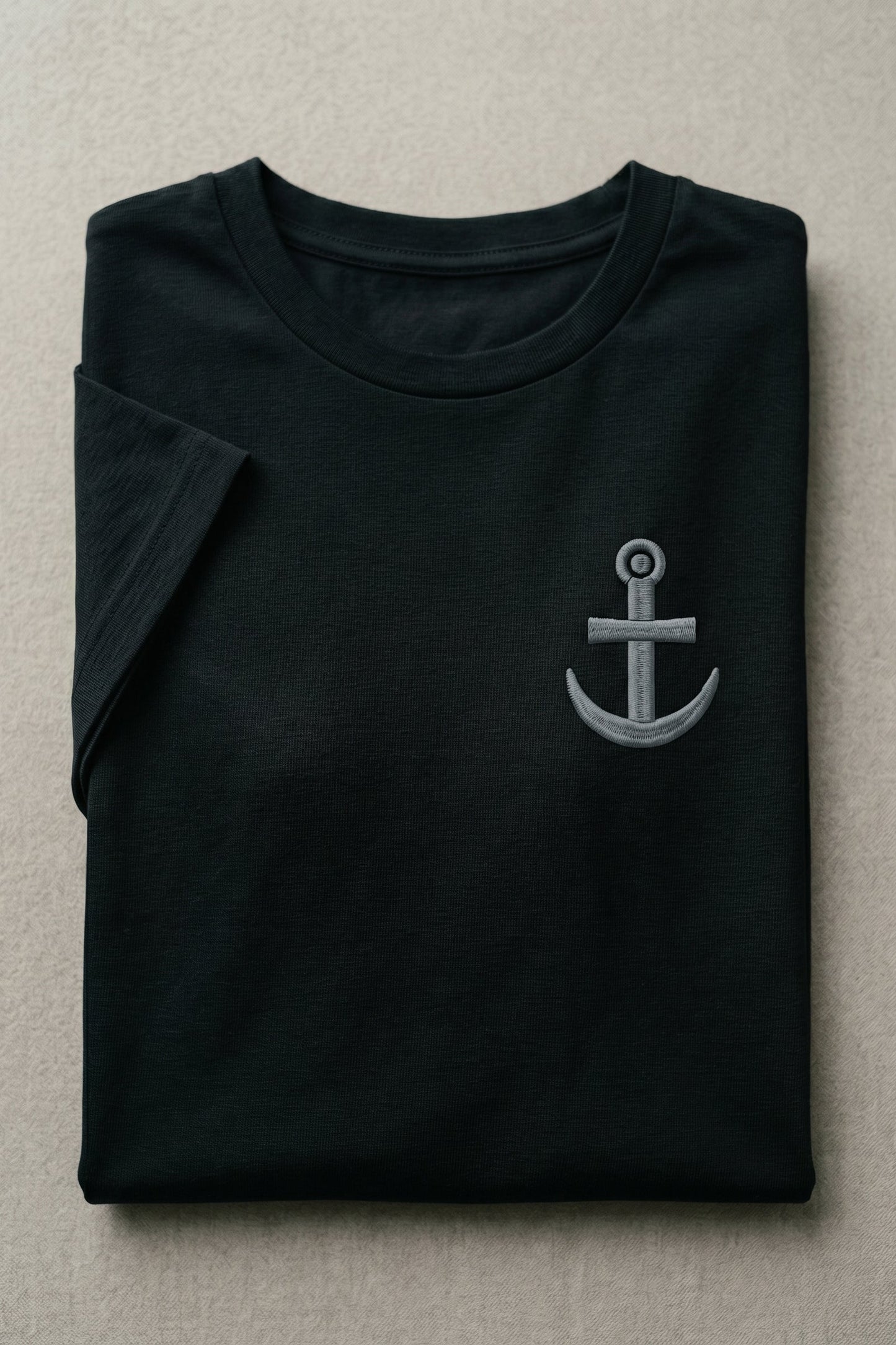 Camiseta de Autor corte regular: El estándar esencial - Bordado de ancla