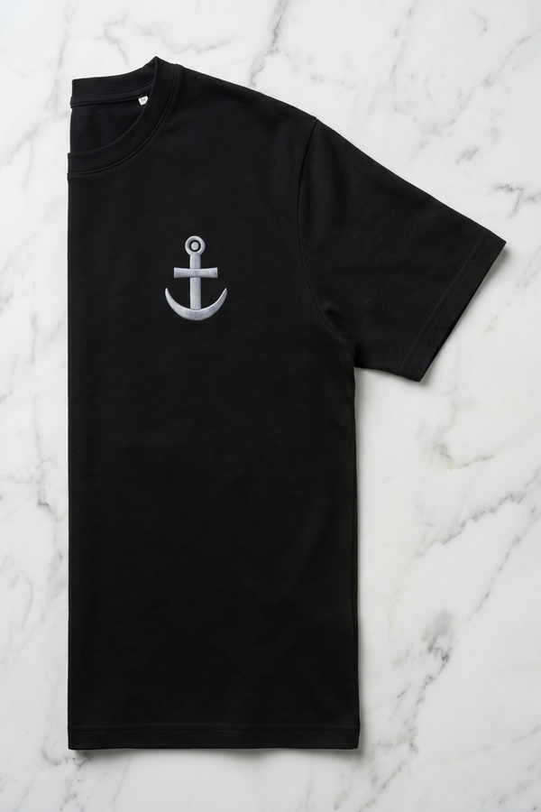 Camiseta de Autor corte regular: El estándar esencial - Bordado de ancla