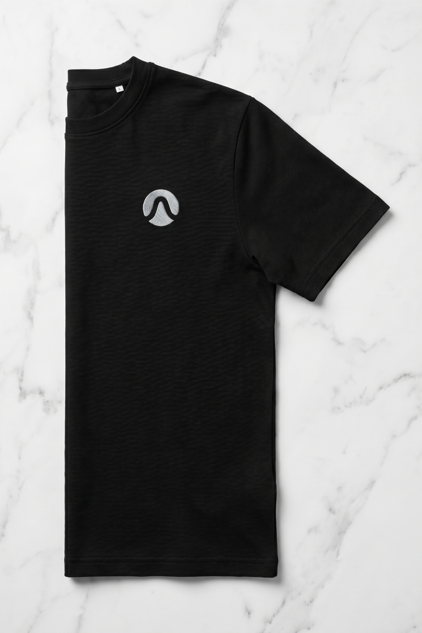 Camiseta de Autor corte regular: El estándar esencial - Bordado ondulado