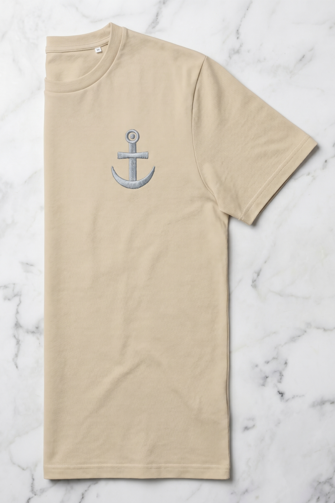 Camiseta de Autor corte regular: El estándar esencial - Bordado de ancla