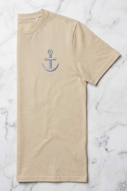 Camiseta de Autor corte regular: El estándar esencial - Bordado de ancla