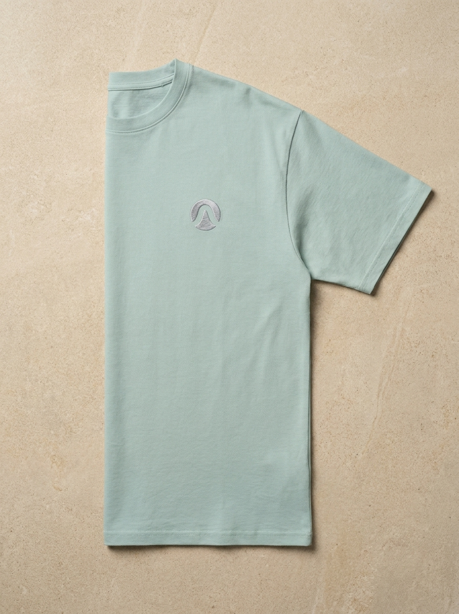 Camiseta de Autor corte relajado: El equilibrio del líder - Bordado ondulado