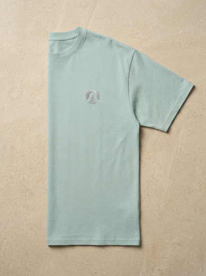 Camiseta de Autor corte relajado: El equilibrio del líder - Bordado ondulado