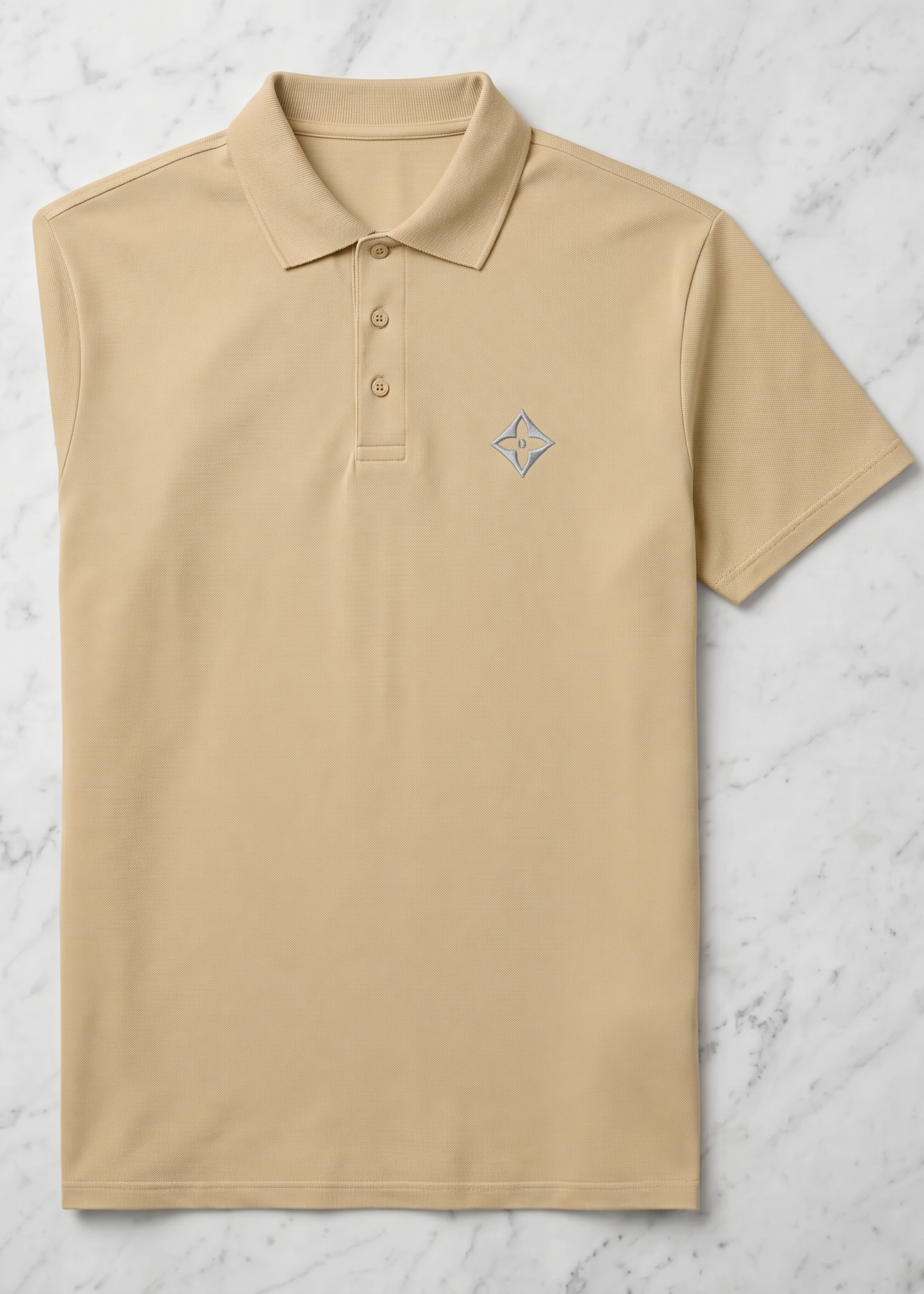 Polo Esencial Fierté et Volonté - Bordado de diamante