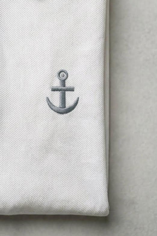 Polo Esencial Fierté et Volonté - Bordado de ancla