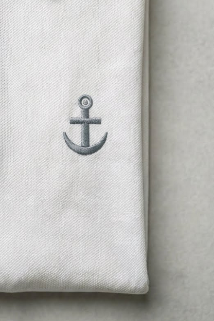Polo Esencial Fierté et Volonté - Bordado de ancla