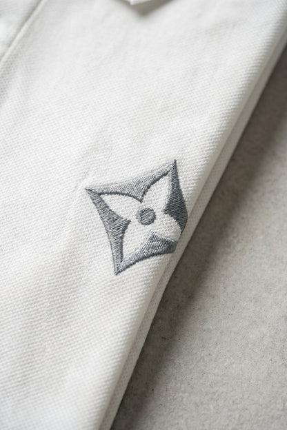 Polo Esencial Fierté et Volonté - Bordado de diamante