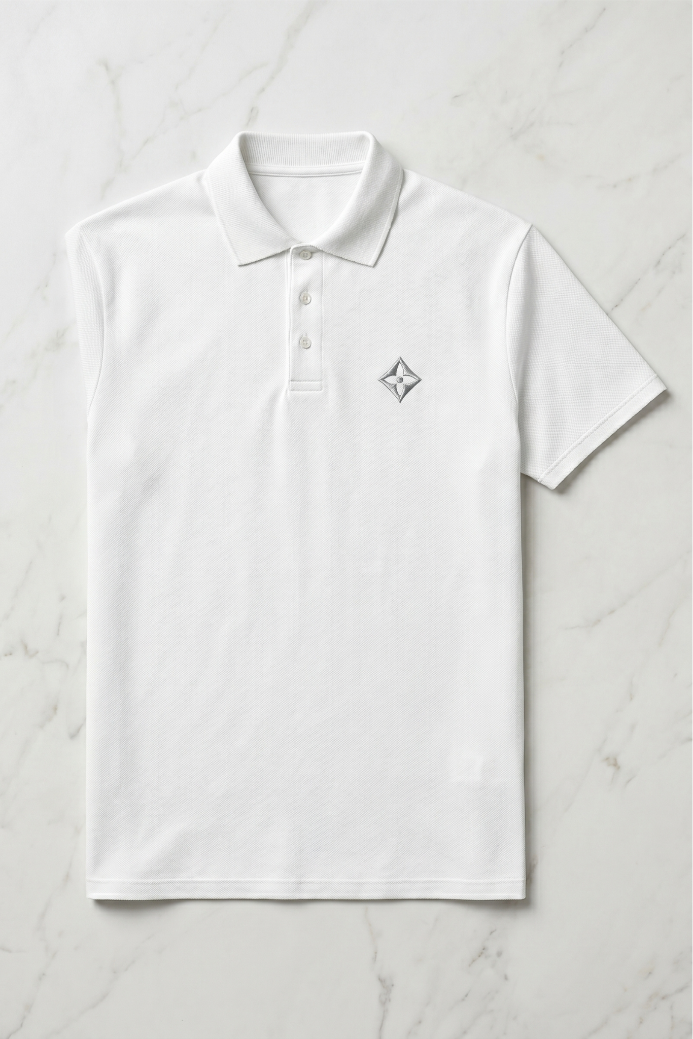 Polo Esencial Fierté et Volonté - Bordado de diamante