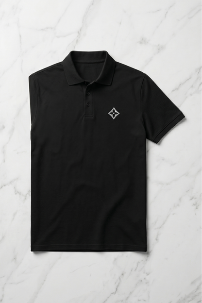 Polo Esencial Fierté et Volonté - Bordado de diamante